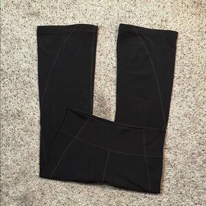 Athleta Black Yoga Flare Legging Size Large Petite
